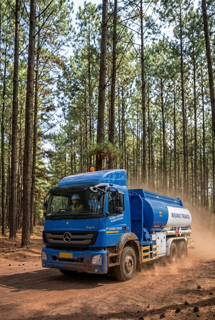Home nusamas truck 10kl at work